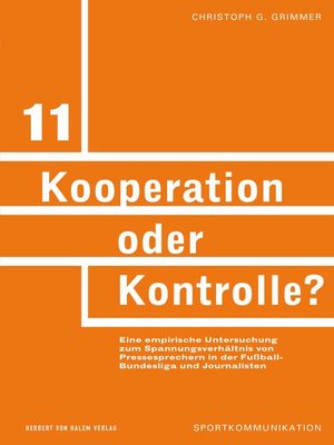 cover image of Kooperation oder Kontrolle?